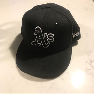 Black Oakland A’s Hat